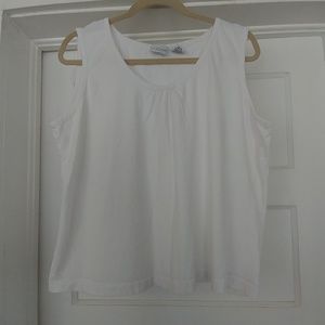 Kim Rogers - white tank top